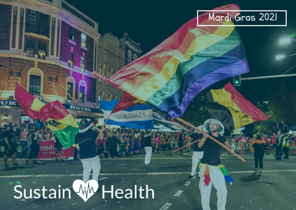 SustainHealth Mardis Gras Parade 2021 SustainHealth